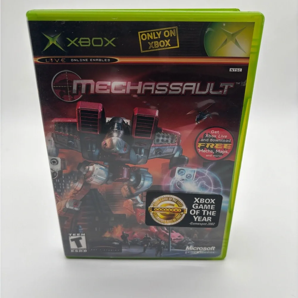 Microsoft Xbox MechAssault - Black and Green